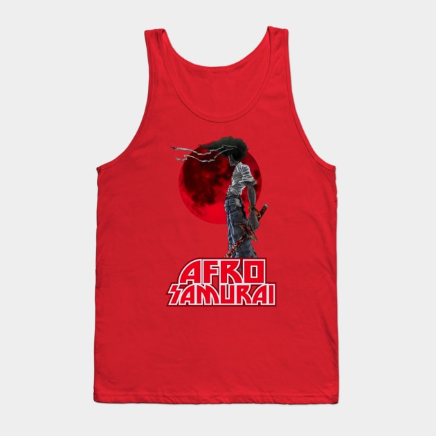 Afro Samurai Tank Top by Ringseek